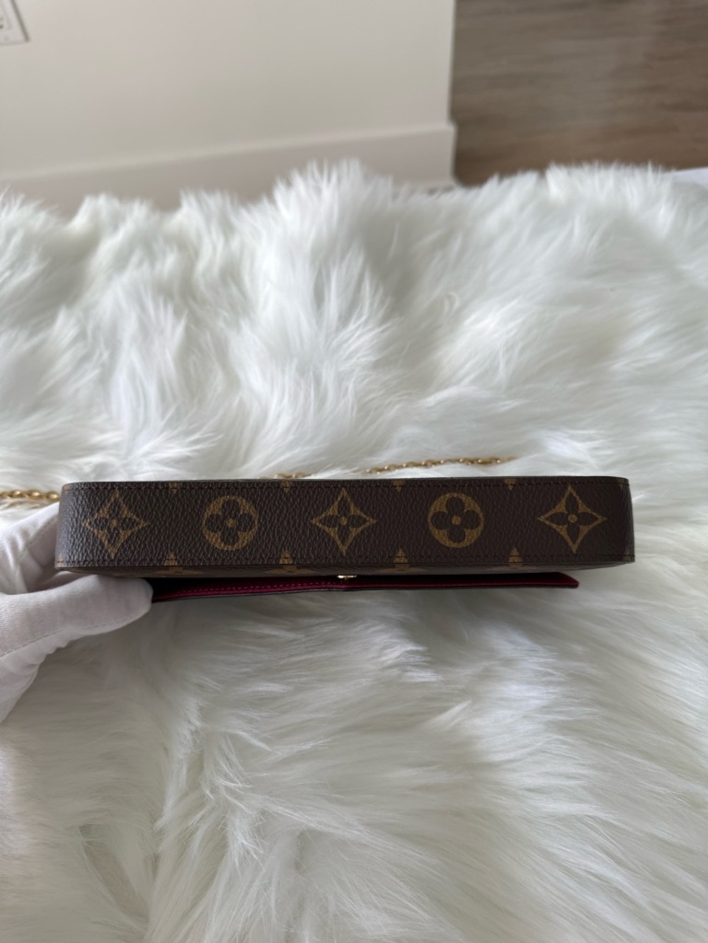 Louis Vuitton: Monogram Pochette Felicie w/ inserts AUTHENTIC - Picture 7 of 16